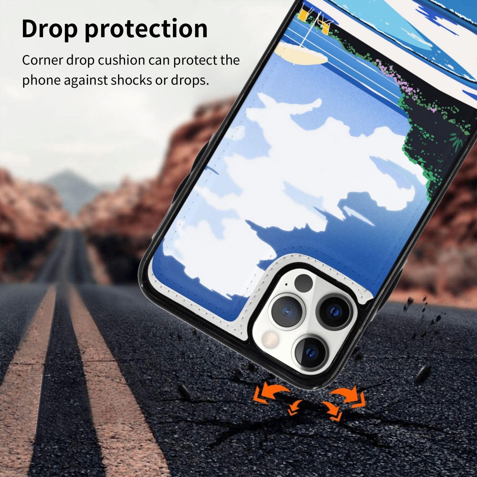 Amazon.co.jp: スマホケース 永井博イラスト作品 Iphone 12 ケース