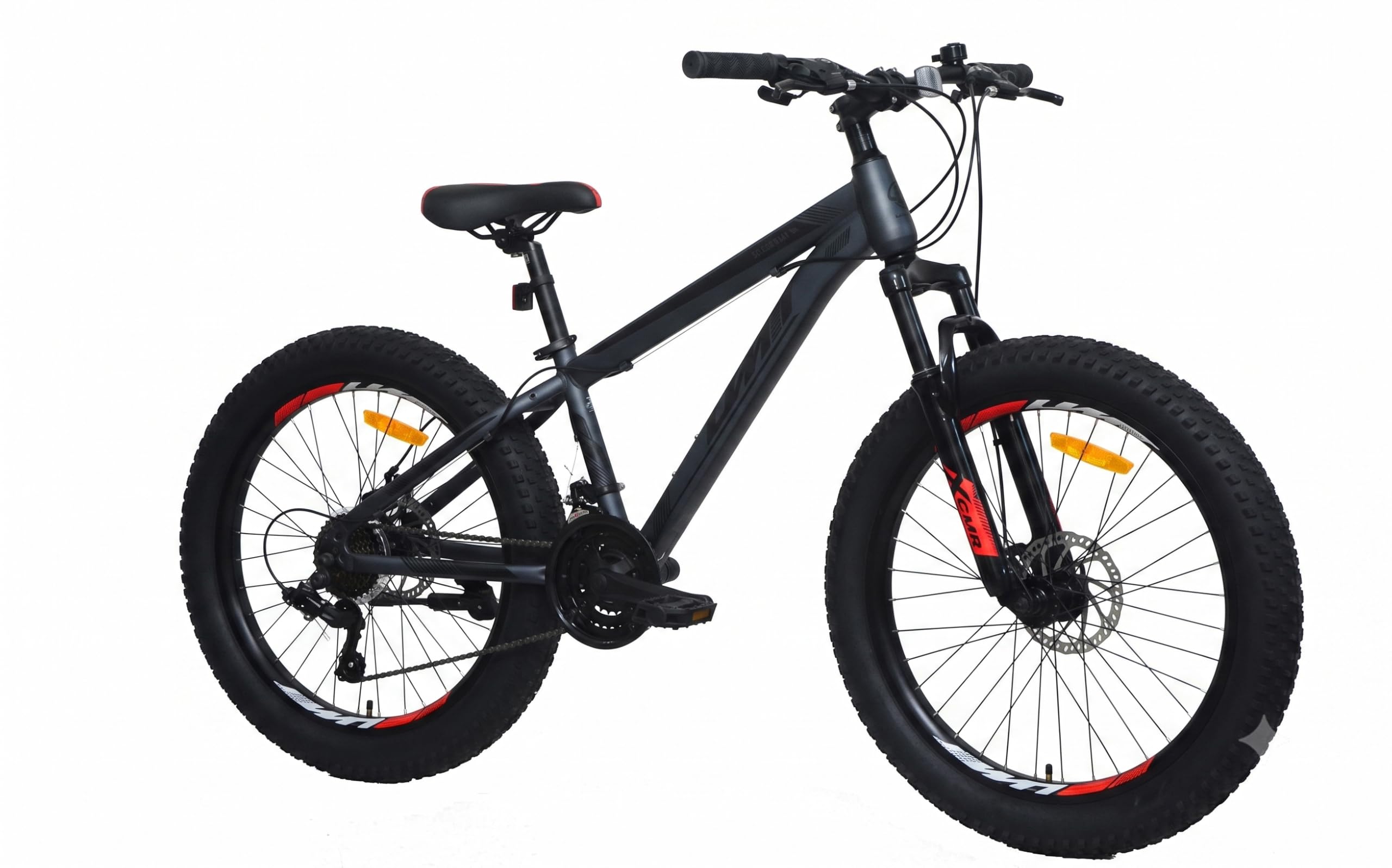 Bicicleta 24 Pulgadas niño 9-12 años | Bicicleta de montaña + Ruedas Fat 3.0 + 21 Velocidades Shimano + Suspensión Delantera | Ideal para Aventuras al Aire Libre