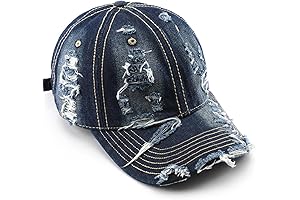 Trendy Unstructured Distressed AutoZone Baseball Hat