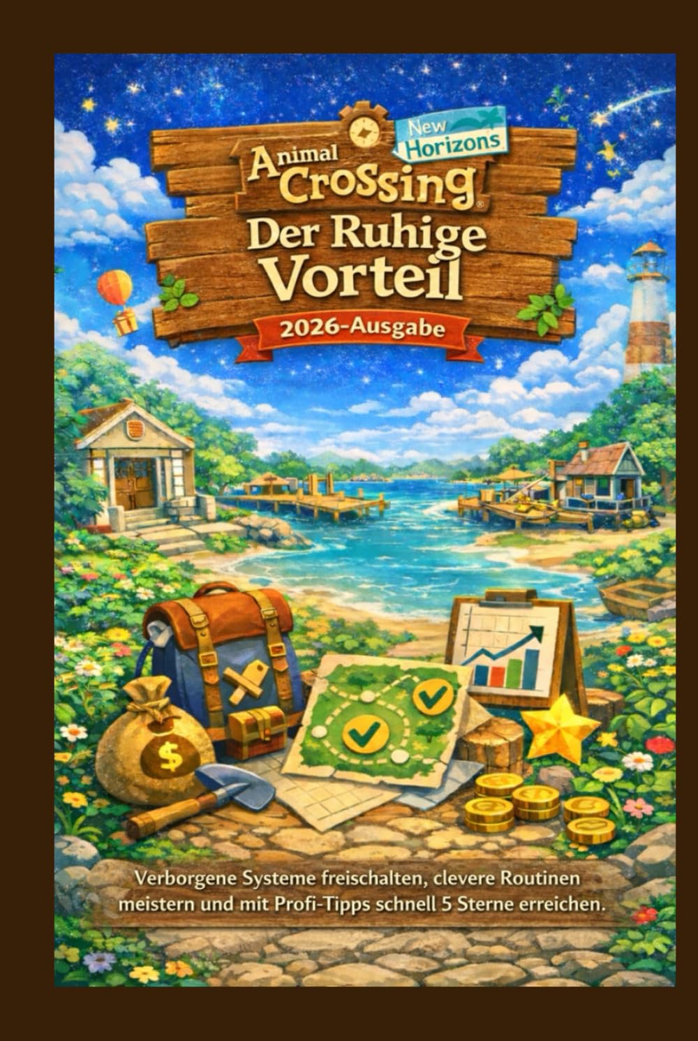 Animal Crossing: New Horizons – Der Ruhige Vorteil (2026): Verborgene Systeme freischalten, clevere Routinen meistern und mit Profi-Tipps schnell 5 Sterne erreichen (German Edition)      Hardcover – March 7, 2026
