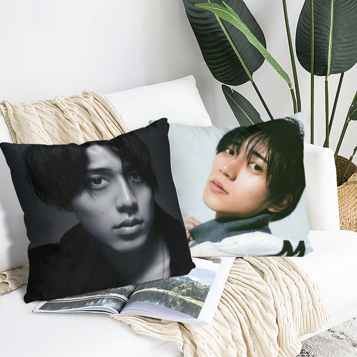 Amazon.co.jp: King-Prince キィンプリ 永瀬.廉 クッションカバー 2枚 