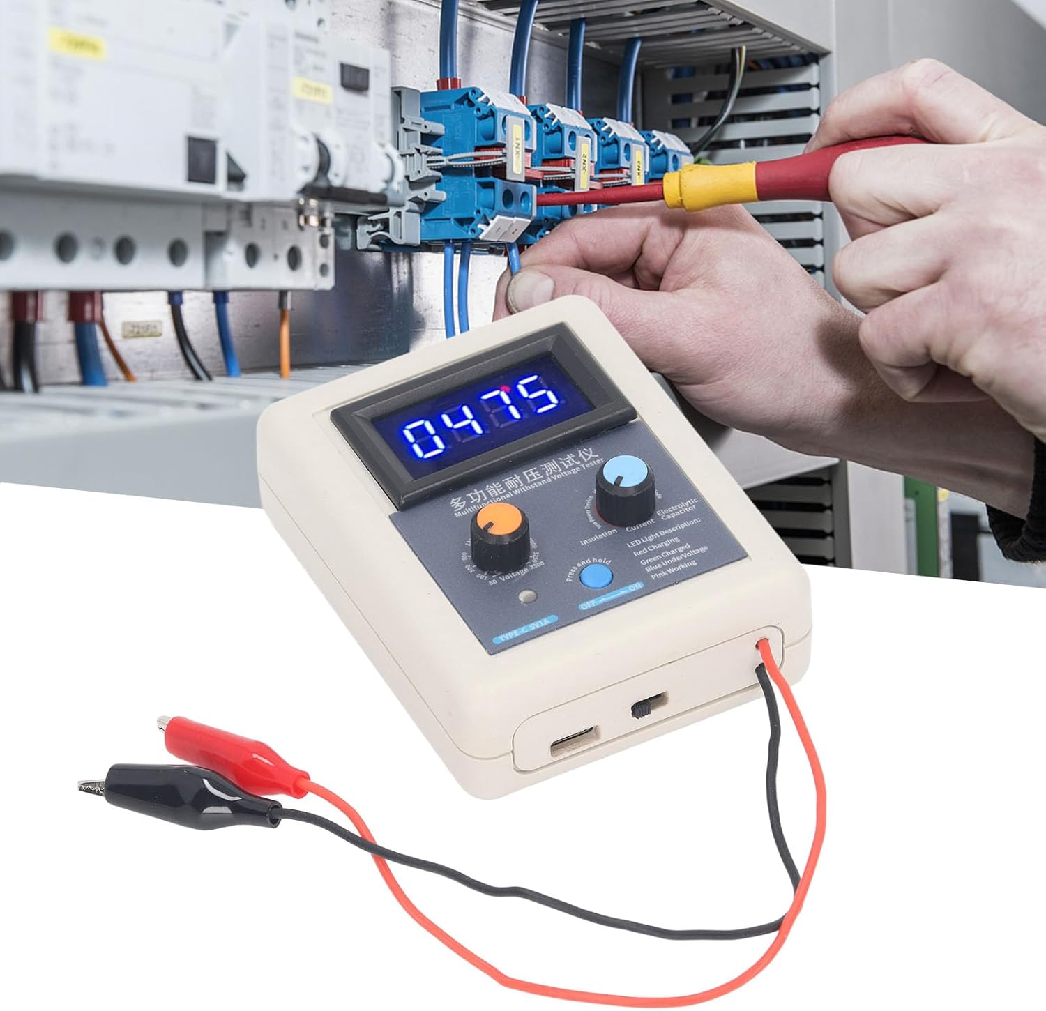 IGBT Tester - Voltage Capability Tester for Diode, MOS Triode, Transistor, 500-3500V Portable Device