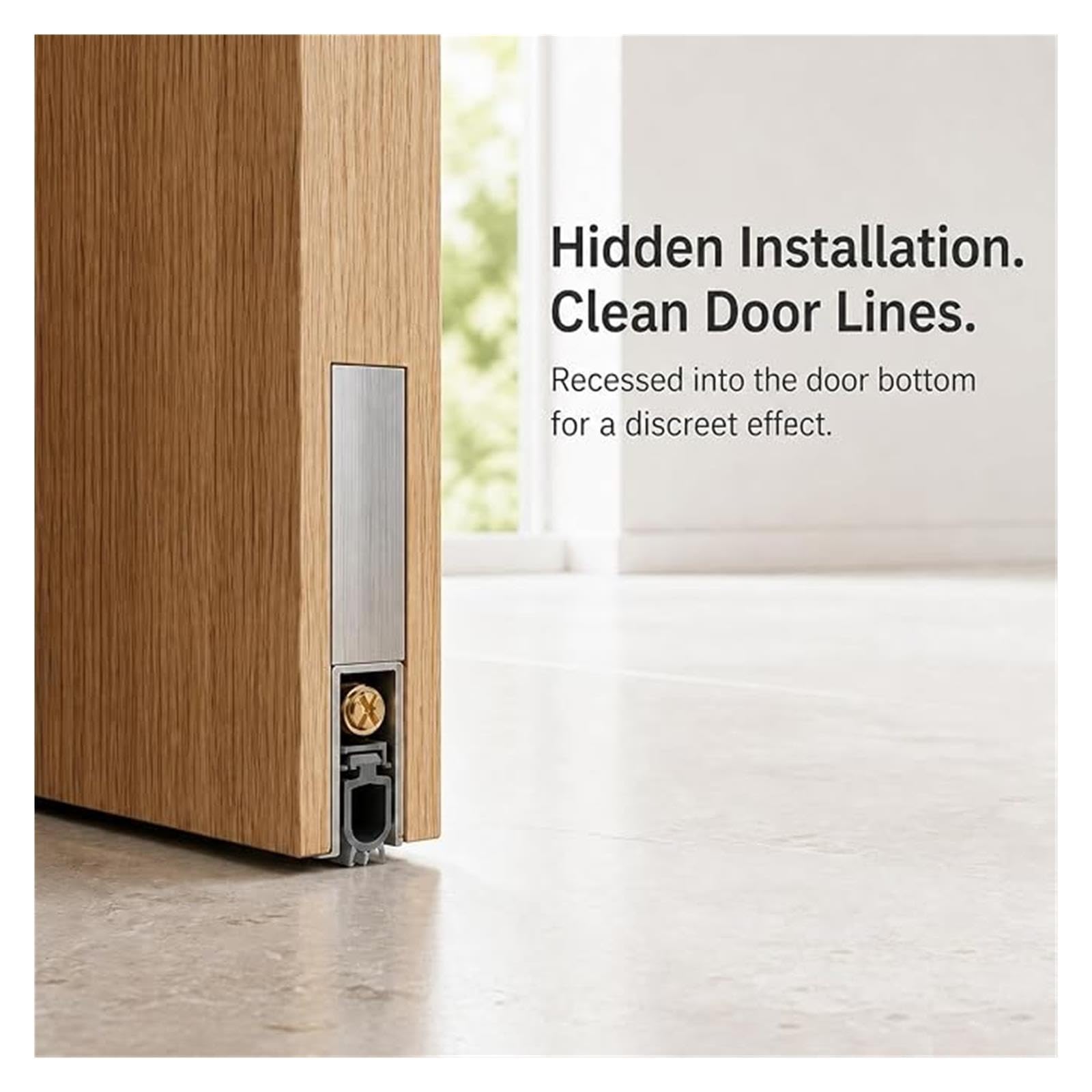 Bas De Porte Coupe-bise Anti-courants D'air Pour Intérieur,
