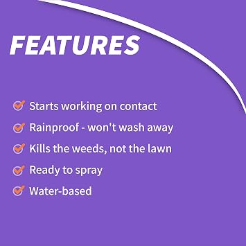 Bonide Sedge Ender, 16 oz Ready-to-Spray Weed Killer For Outdoors, Fast-Acting and Rainproof, Lawn Friendly Formula | Fast-Acting, Rainproof, Lawn Friendly Formula