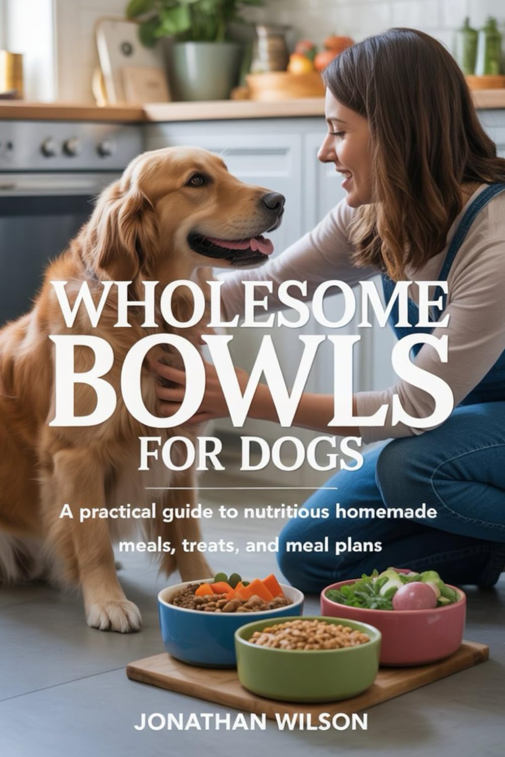 WHOLESOME BOWLS FOR DOGS: A Practical Guide to Nutritious Homemade Meals, Treats and Meal Plans