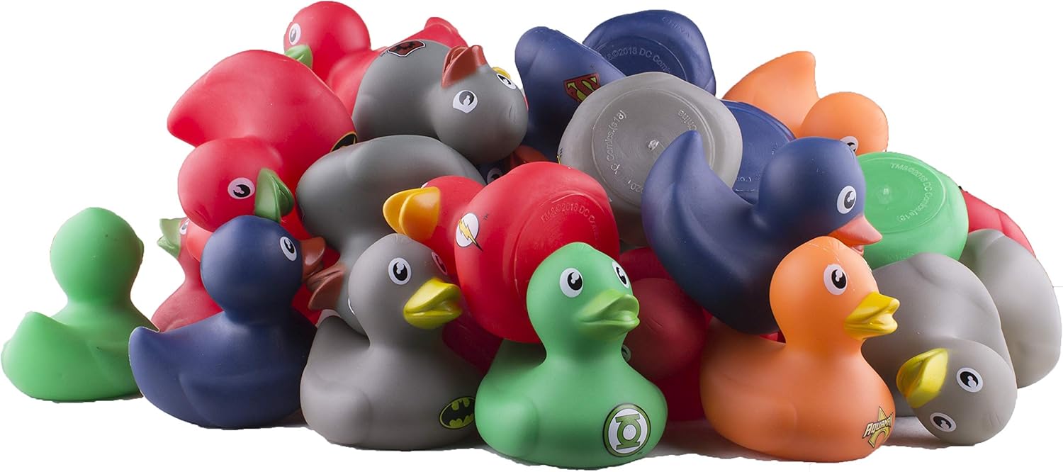 Store On Wheels 2 Inch Rubber Ducks - Bag of 50 Assorted DC Comics Mini  Rubber Duckies