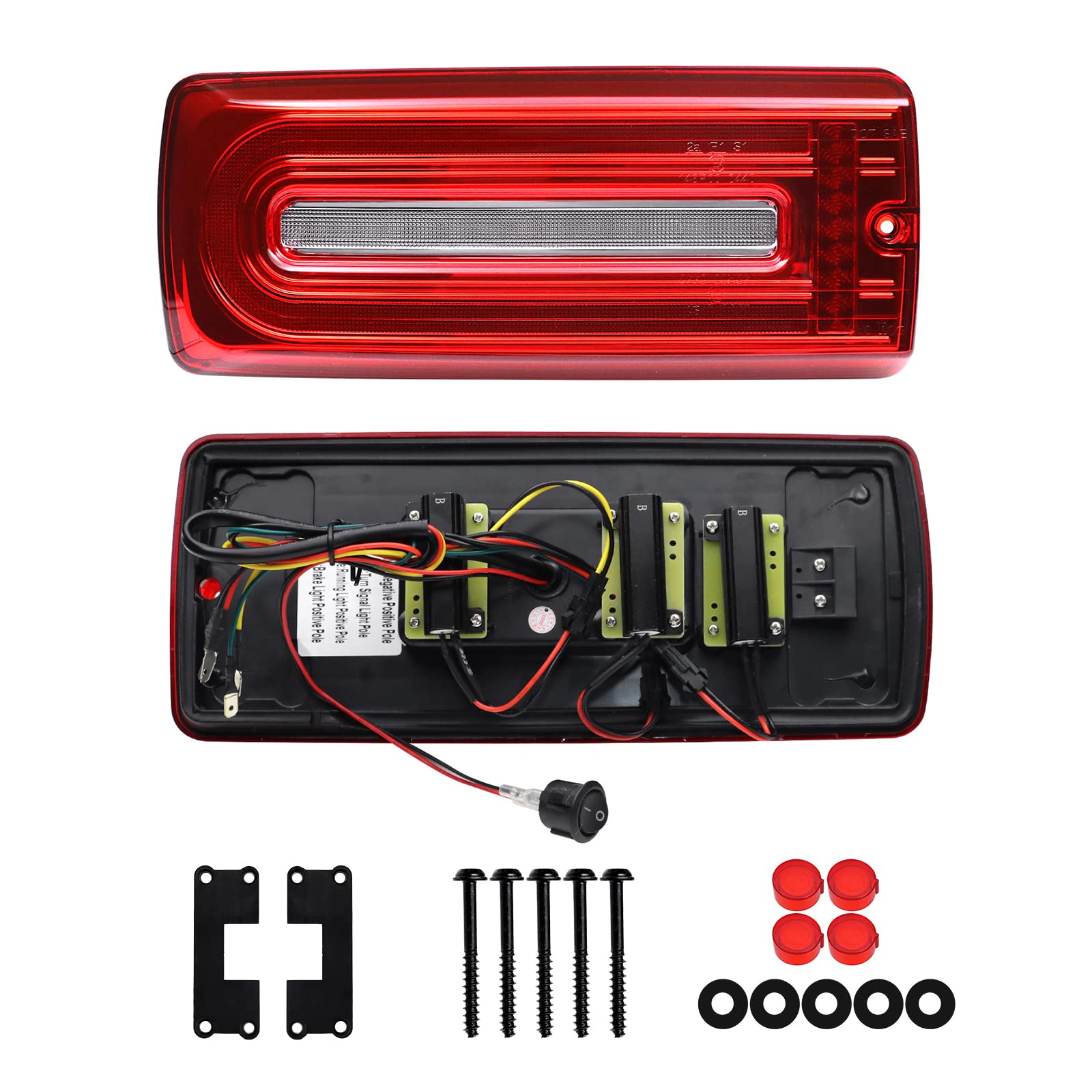 Amazon.com: SHINEFIT LED Tail Lights Replacement for G-Class W463 