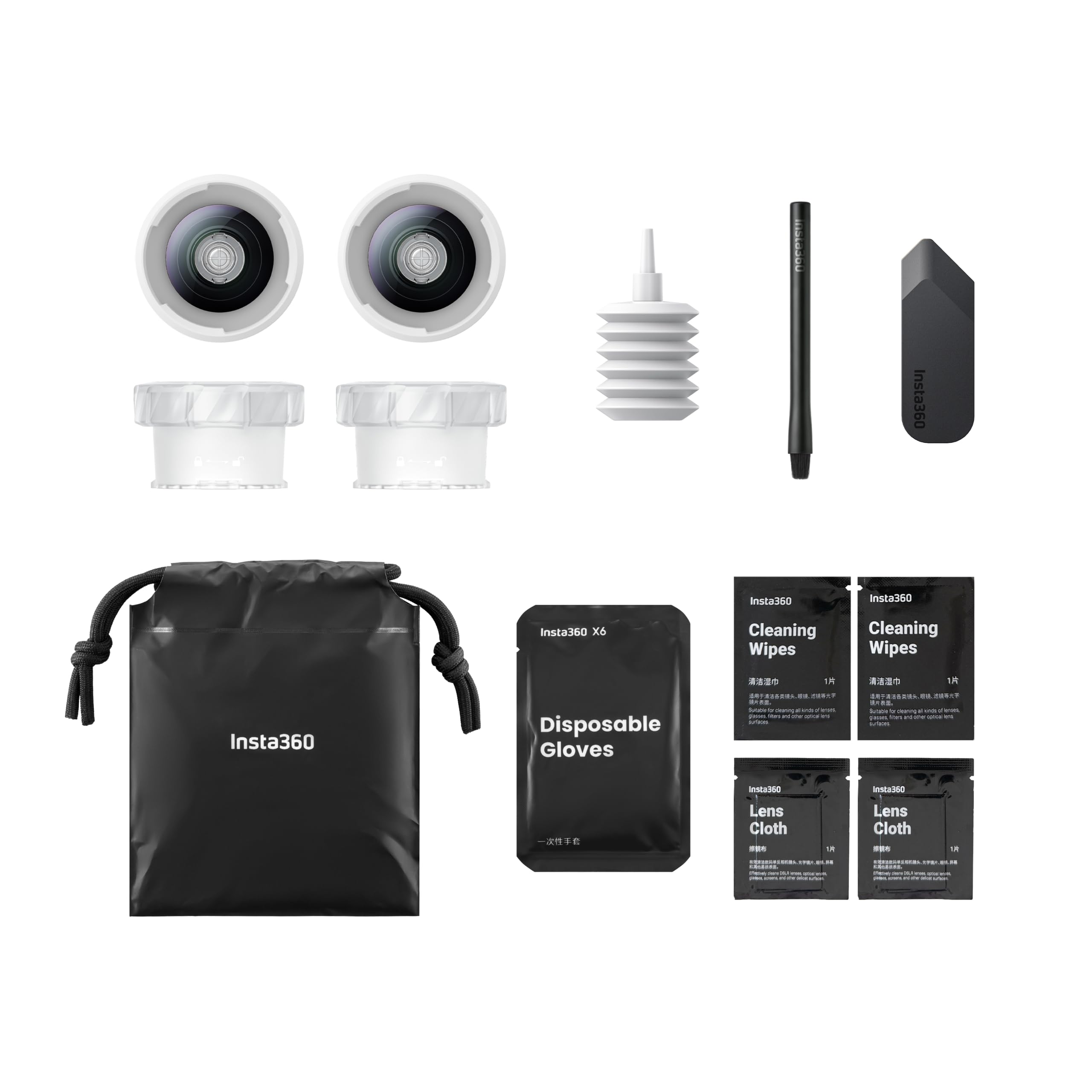 Amazon | Insta360 X6 レンズ交換キット ダブルレンズ | 純正交換用