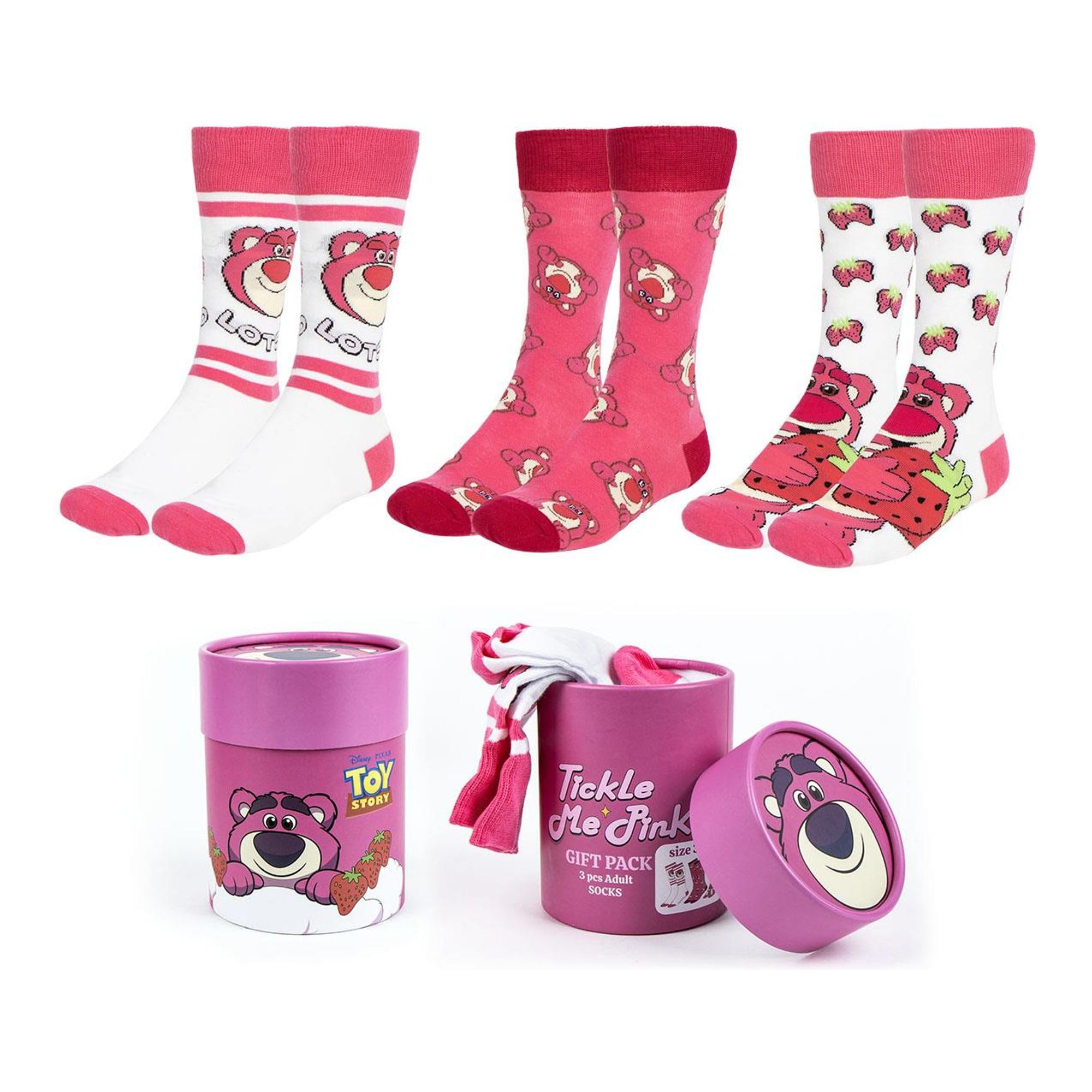 CERDÁ LIFE'S LITTLE MOMENTS Calcetines, 3 Toy Story Lotso Socks, 36-43