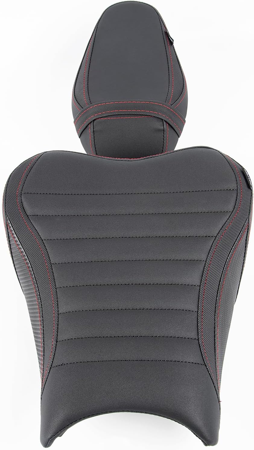 Motorcycle Driver Rider Rear Passenger Seat fit for Z900 Z 900 2017 2018 2019 2020 2021 2022 2023 2024 Pressure Relief Soft Pillion Saddle Cushion Pad, Black