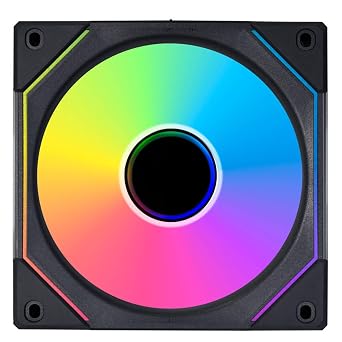 Lian Li UNI FAN SL-INF Reverse Blade ARGB 120mm Triple Fan Pack Black Infinity Mirror RGB Includes Controller 2100RPM