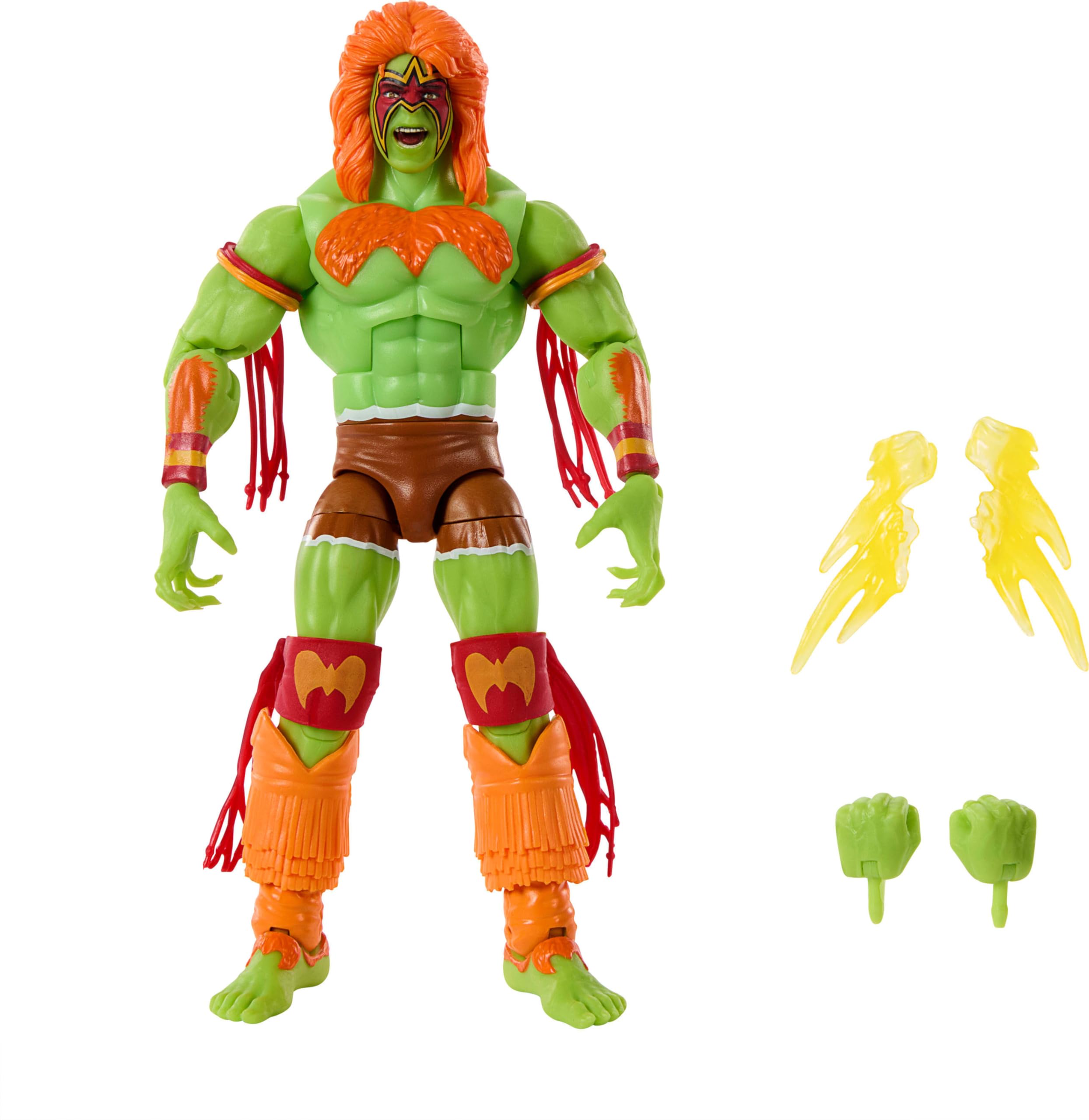 Amazon.com: WWE Mattel x Street Fighter Ultimate Warrior As Blanka