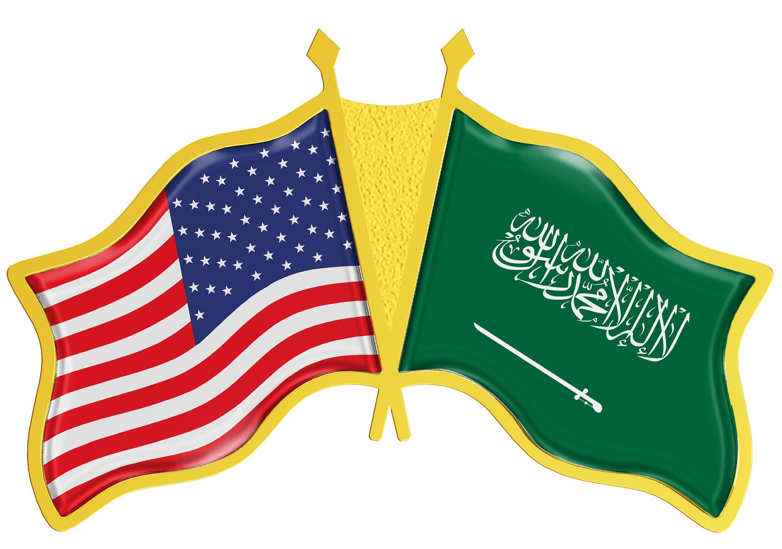 USA and International Crossed Flag Lapel Pin | World Traveler National Friendship Souvenir Gifts for Men & Women | American & All Countries Double Flag Patriotic Pins for Hat, Tie, and Backpack