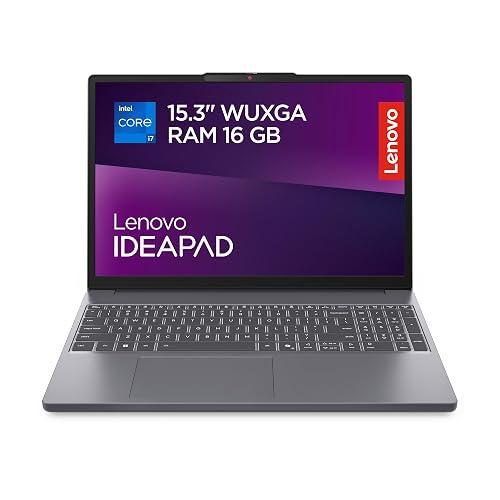 Lenovo IdeaPad Slim 3 Notebook 15.3'' IPS WUXGA (1920x1200), Intel Core i7-13620H, RAM 16GB, 512GB SSD, Windows 11 Home, WiFi 6 - Luna Grey - Intel Core i7 - 16GB - 512GB
