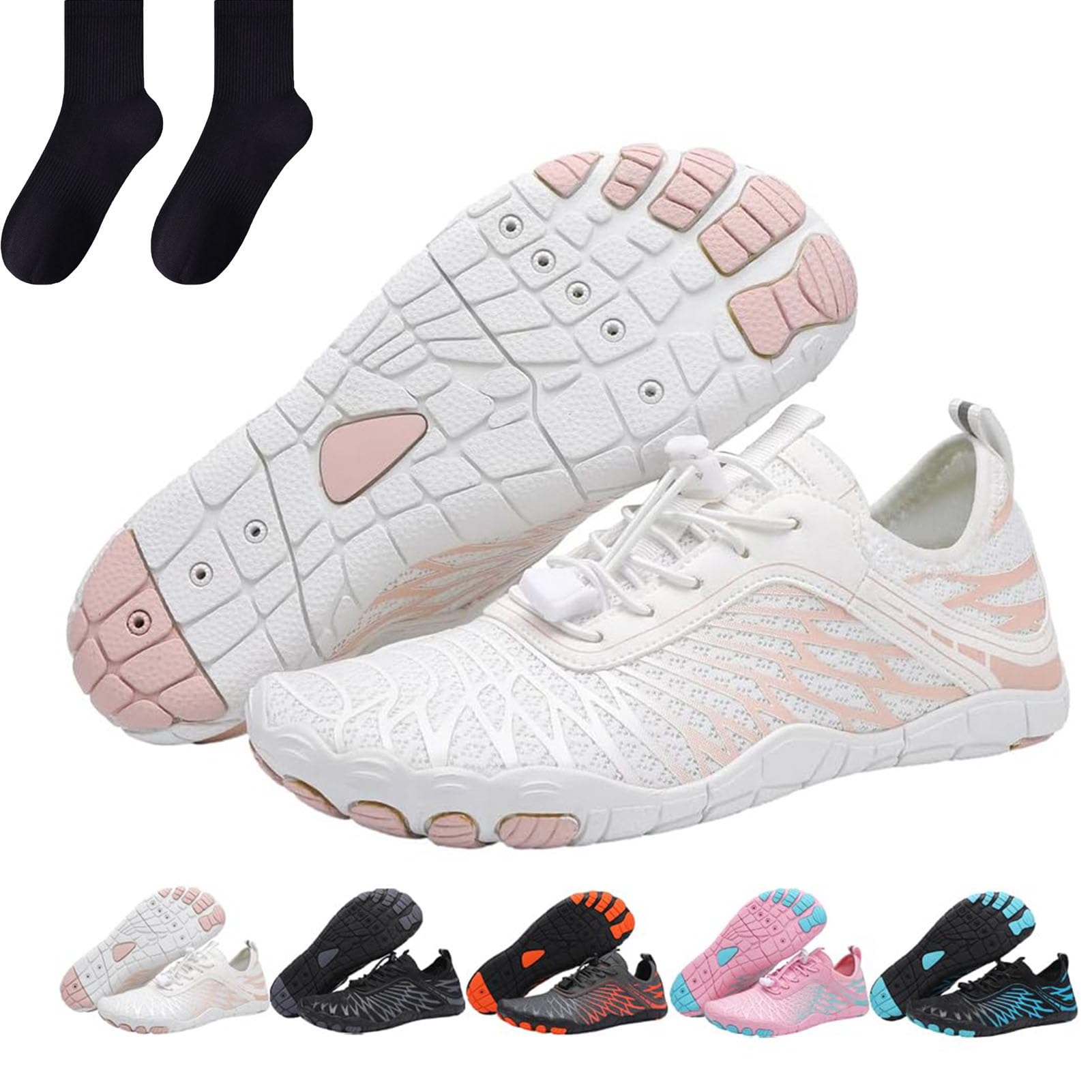 Hike Footwear Barefoot Womens, Pro-Healthy & Non-Slip Barefoot Shoes for Women & Men, Non-Slip Barefoot Shoes