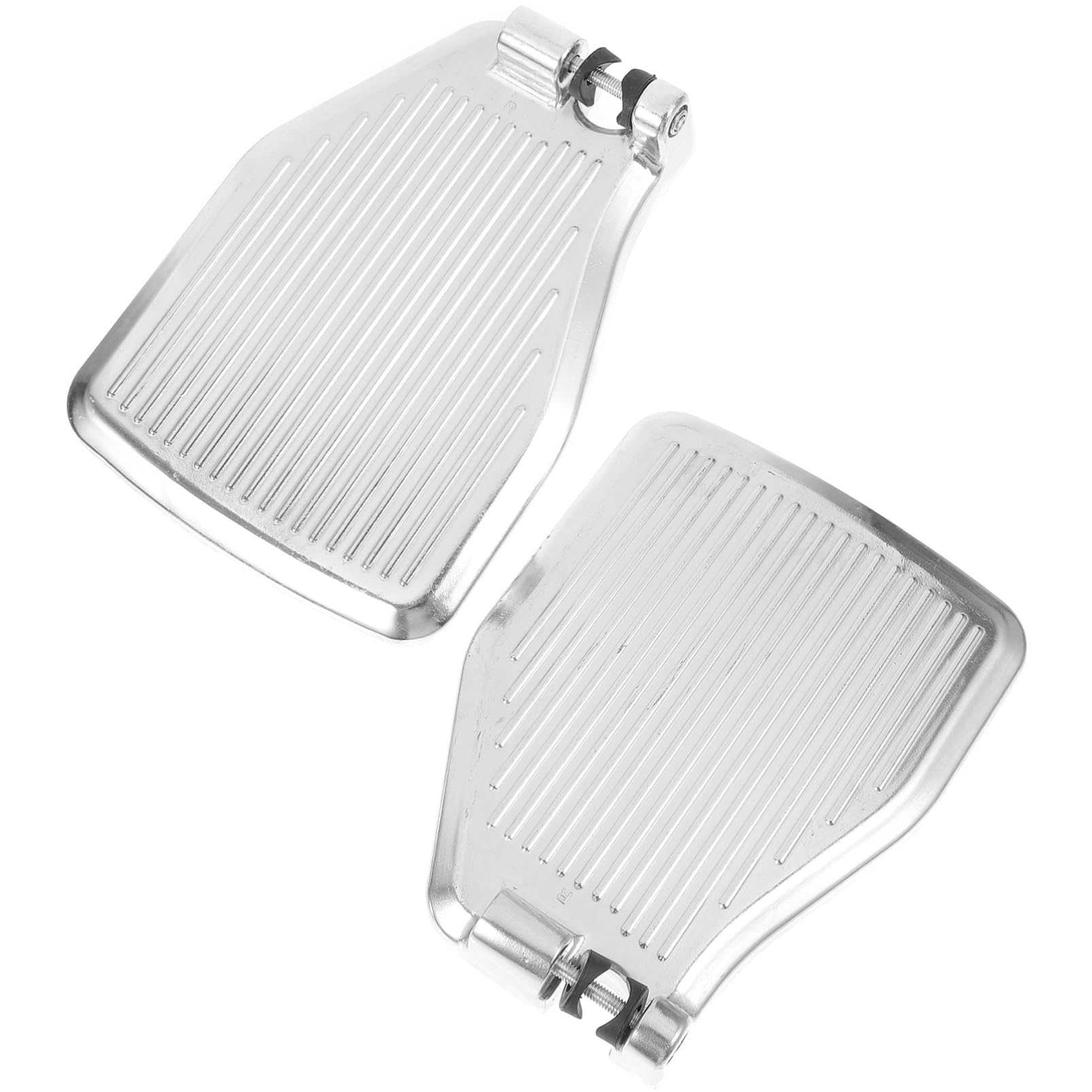 UKCOCO Reposapiés de Aleación de Aluminio Ligero para Silla de Ruedas Accesorios Estables Diseño Ergonómico y Almohadilla Pie para Usuarios Movilidad Reducida