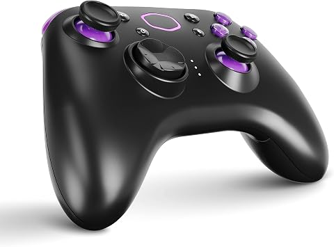 Cooler Master Storm Controller Wireless Gaming Controller, Vibration Motors,Hybrid D-Pad, 40 Hour Battery Life, Wireless, Bluetooth 5.0, Wired USB-C Compatible PC|Android CMI-GSCX-BK1