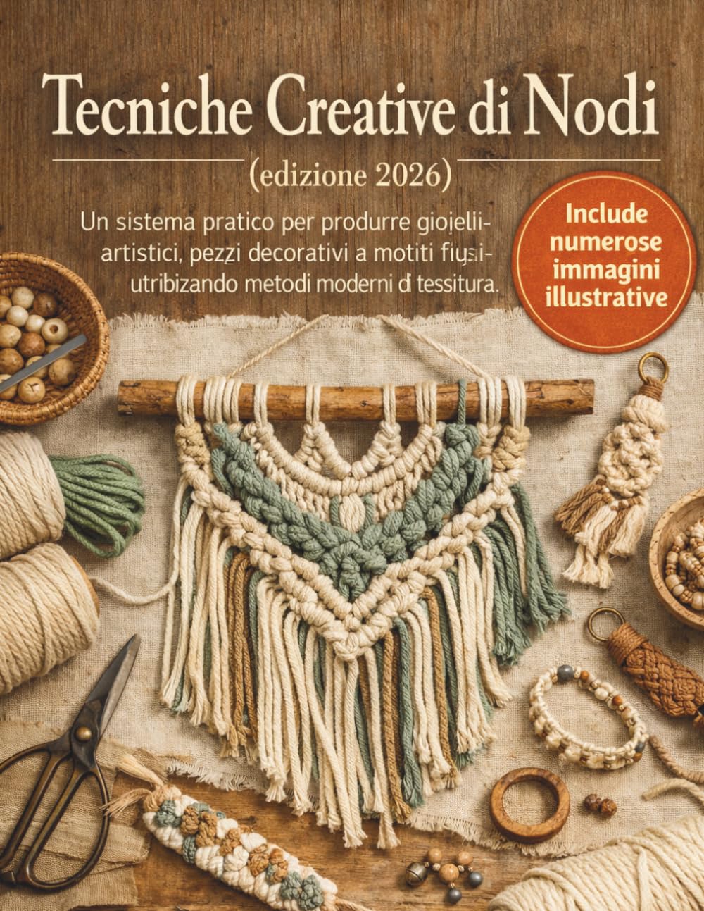 Tecniche Creative di Nodi (edizione 2026): Un sistema pratico per produrre gioielli artistici, pezzi decorativi e motivi funzionali utilizzando metodi moderni di tessitura