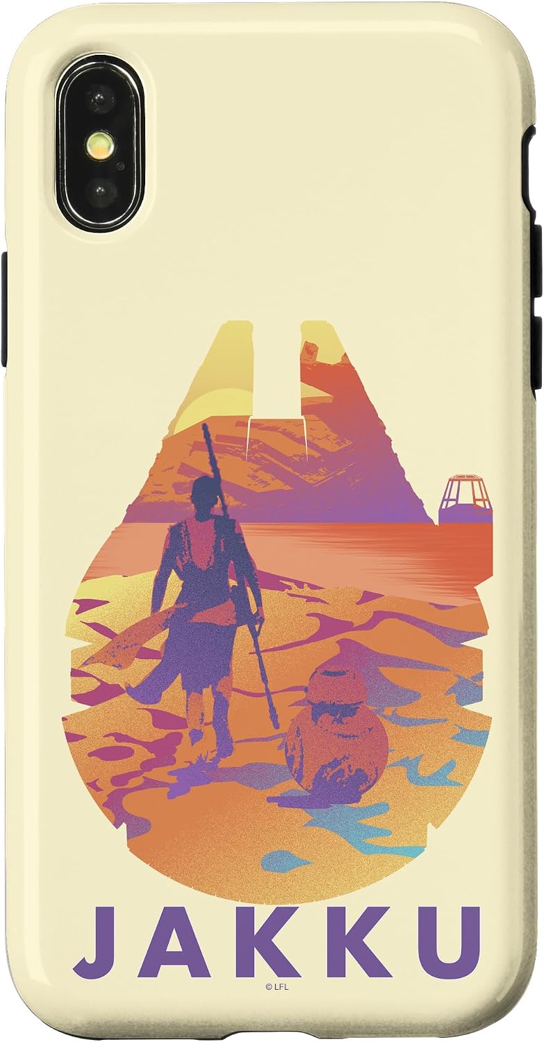 iPhone 15 Star Wars Jakku Millennium Falcon Fill Case