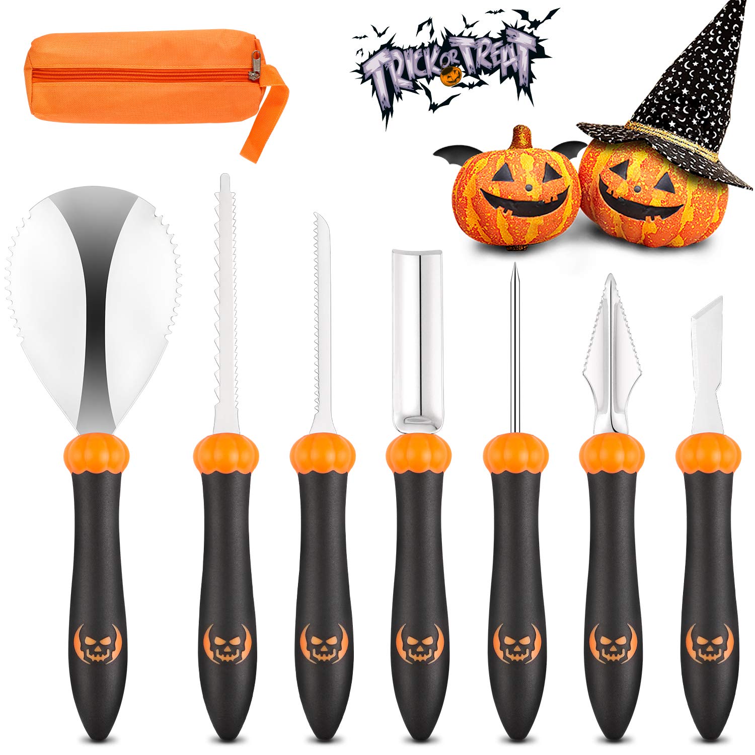 Buy KDKD Pumpkin Carving Kit 7Pcs Halloween Professional Sculpting