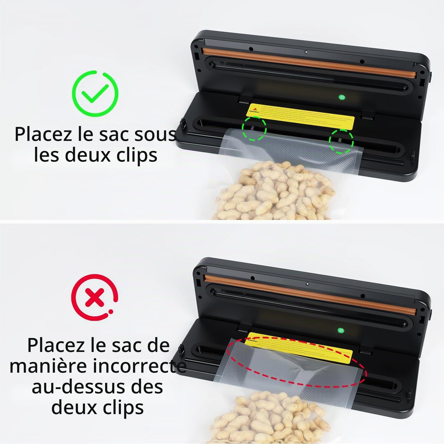 Lam(MS) pen Appareil de mise sous vide 6 en 1