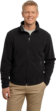 Port Authority Mens Soft Fleece Full Zip Jacket