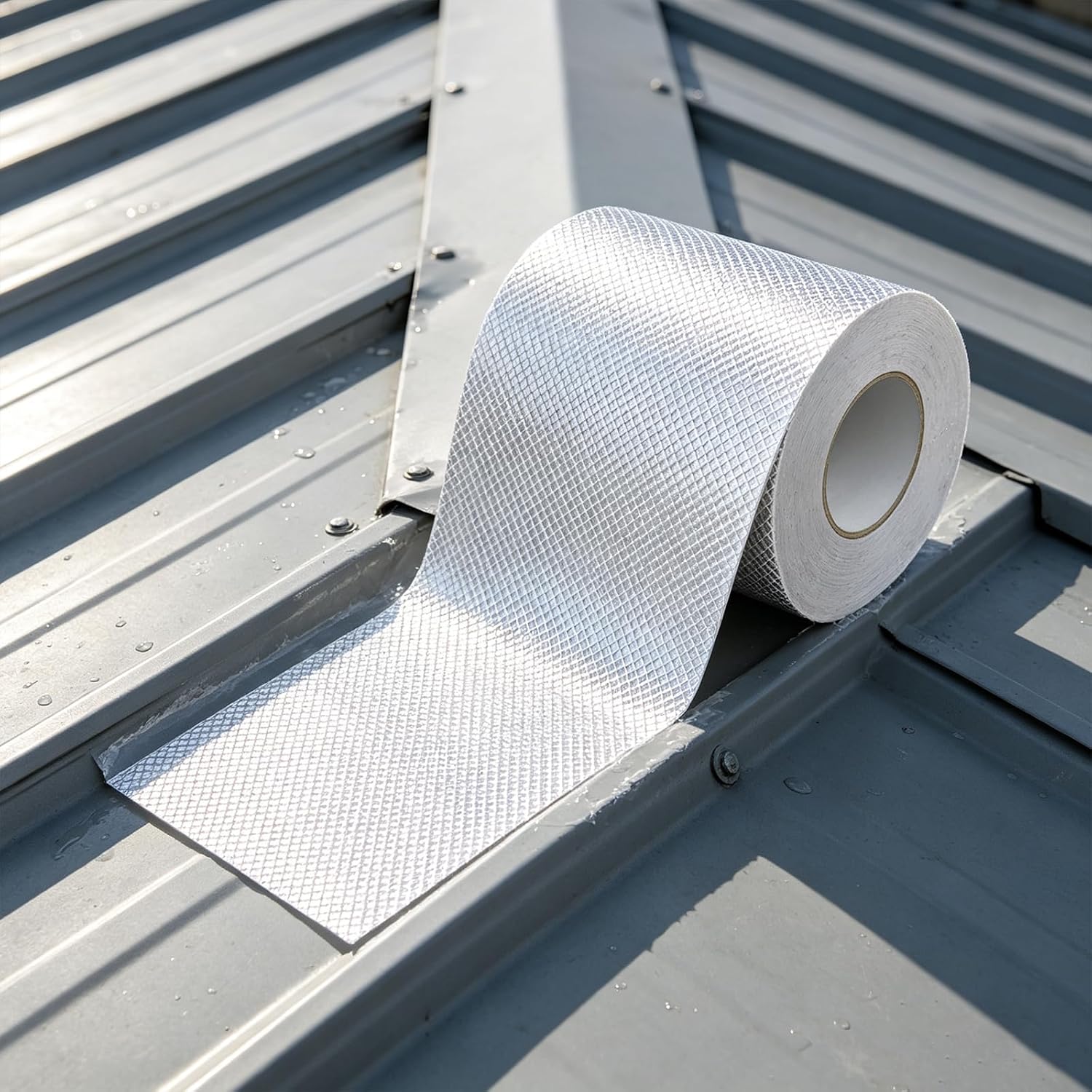 Waterproof Butyl Sealant Tape Self-Adhesive Aluminum Foil Tape, 2" x 33ft