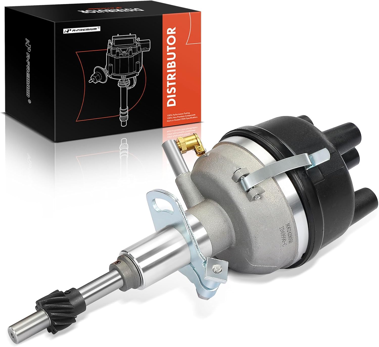 A-Premium Tractor Distributor 8N12127B Compatible with Ford 2N 8N 9N Tractors