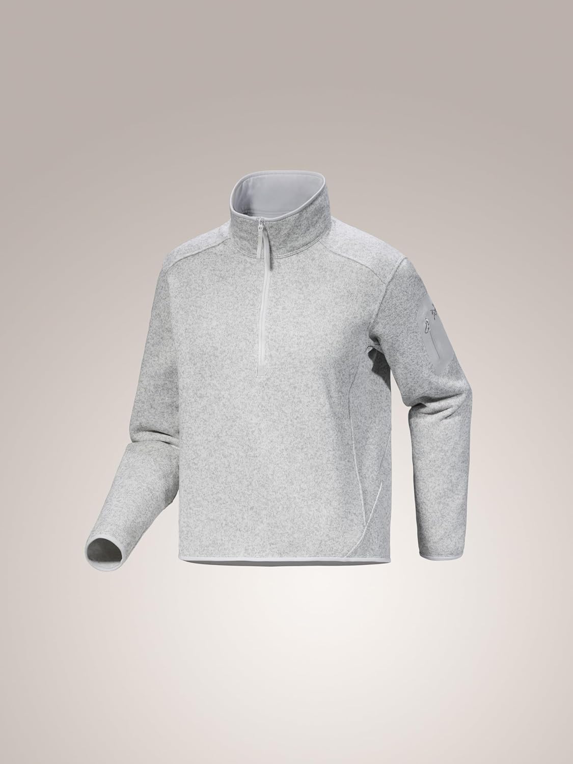 Arc'teryx Covert 1/2 Zip Neck Women's | Warm Fleece Pullover made from Recycled Materials - Image 2