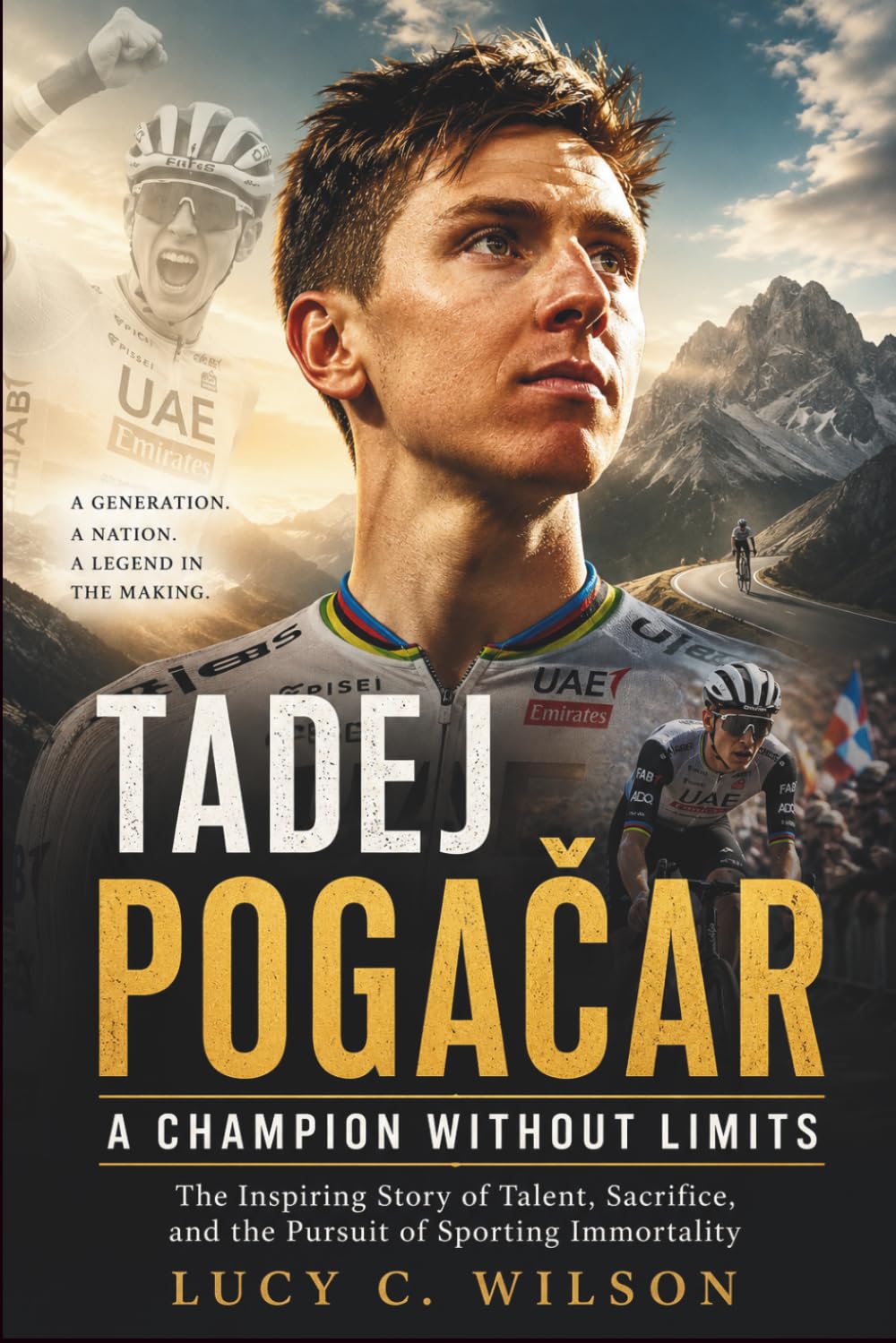 Tadej Pogačar: A Champion Without Limits: The Inspiring Story of Talent, Sacrifice, and the Pursuit of Sporting Immortality