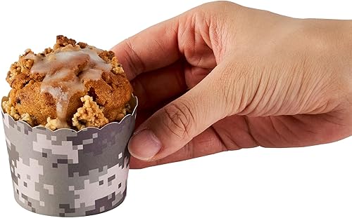 Miniatura 131 de Restaurantware Panificio Premium - Taza de papel Kraft de 10 onzas para hornear, tazas de papel para hornear, perfectas para magdalenas, cupcakes