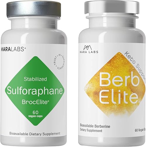 Mara Labs Plus, 60 cápsulas y BerbElite, 60 cápsulas