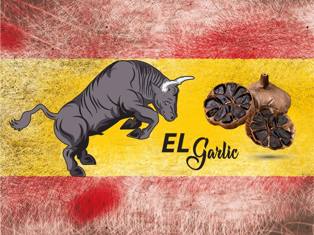 Hymor Schwarzer Knoblauch 20 Knollen 90 Tage fermentiert aus Las Pedroñeras Spanien Black Garlic Ajo Negro