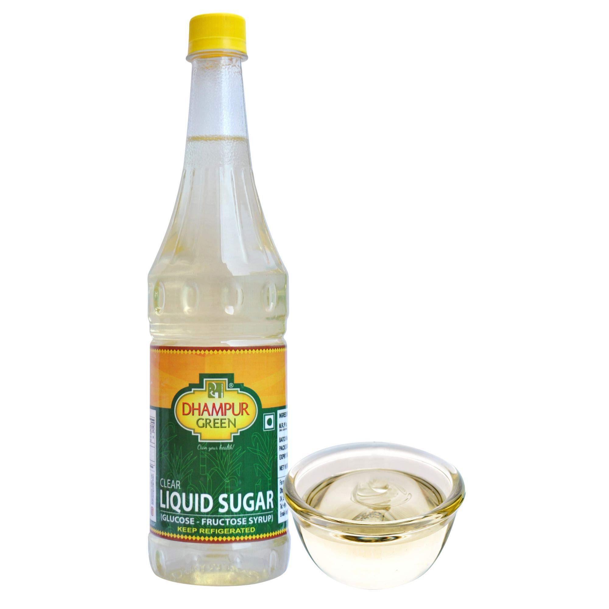 Buy DHAMPURGREEN Clear Liquid Sugar Sweetener , Glucose Fructose , 1Kg ...