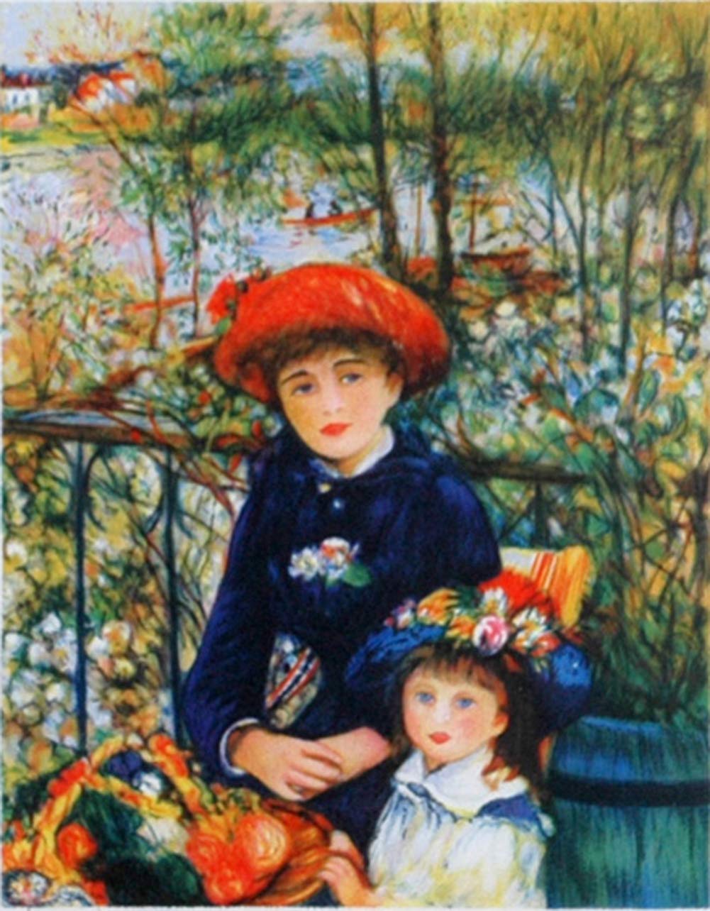 ルノワール　絵画　額付き ルノワール 「ラ・グルニエール」 10号 絵画 額付き インテリア