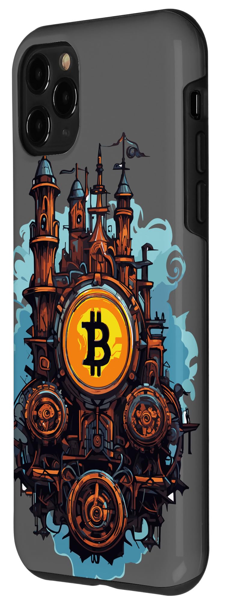 Amazon.com: iPhone 11 Pro Clockwork Fantasy Bitcoin Castle - Steampunk Crypto  Fortress Case : Cell Phones & Accessories