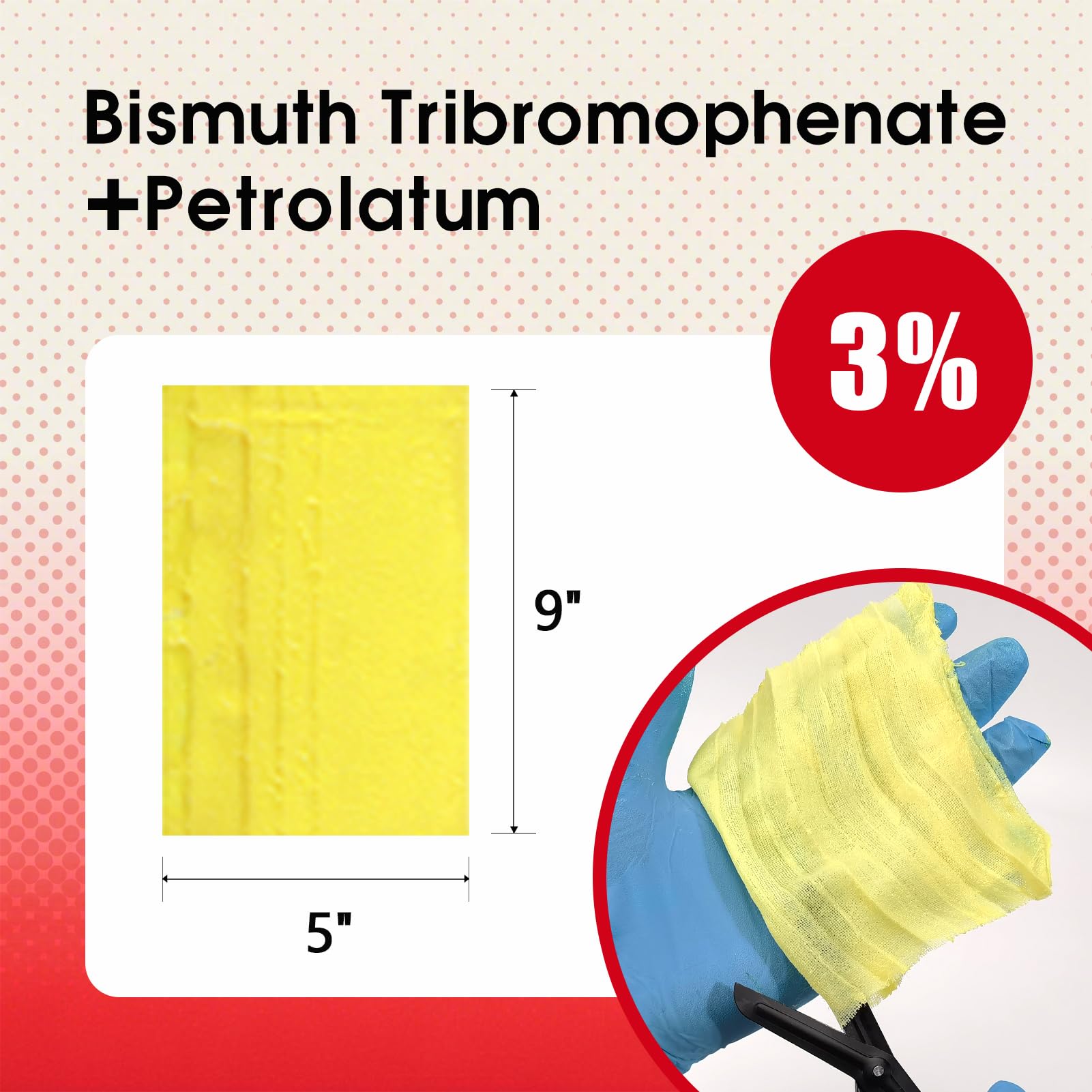 Xeroform - Apósito de petrolato de 5 x 9 pulgadas, 25 unidades de gasa no adherente para heridas de baja exudación, almohadillas de gasa de malla fina para quemaduras, abrasiones,