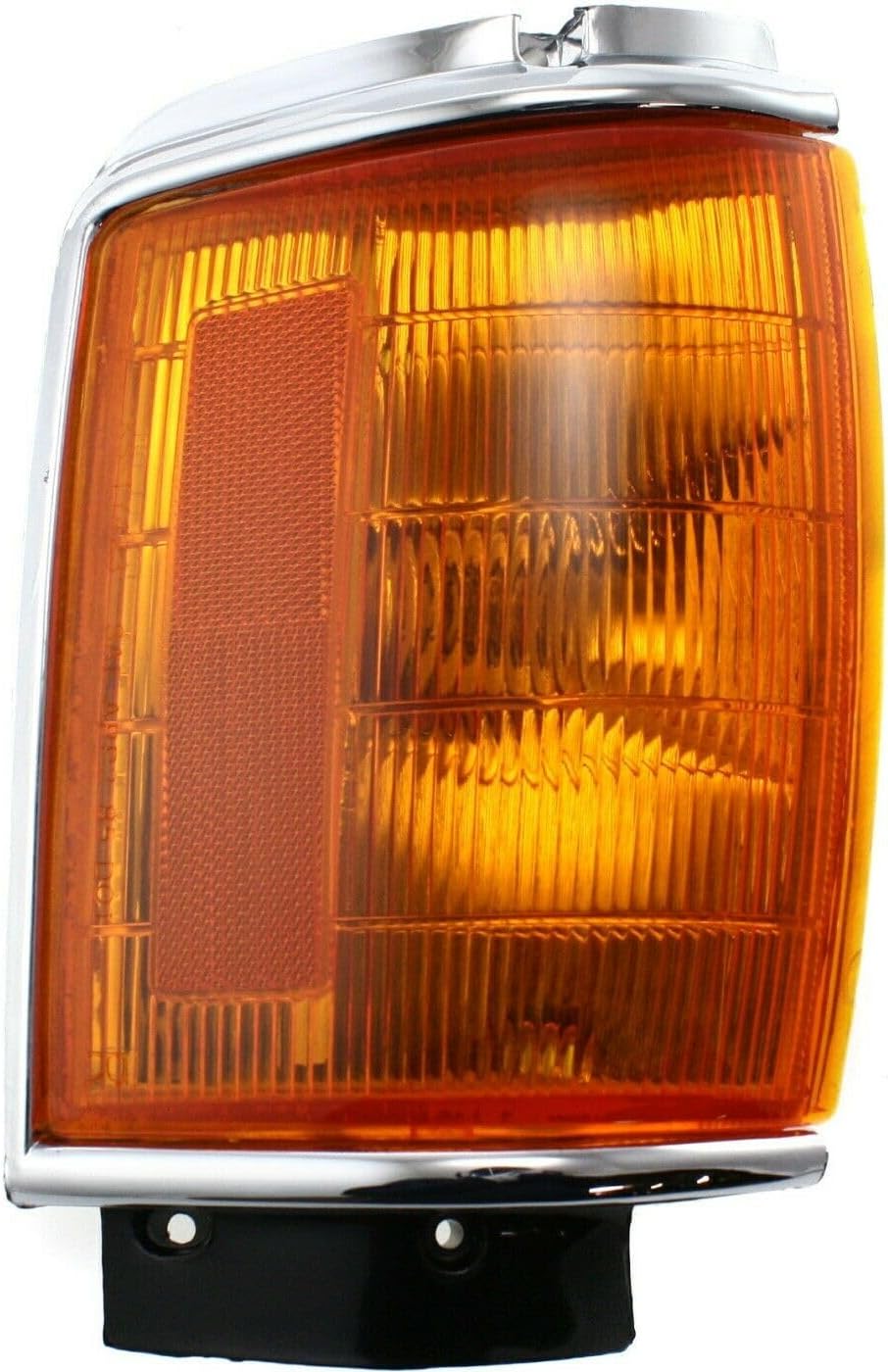 2pcs Signal Light Left Right Side Plastic Lens Amber Lens Corner Light W/Chrome Trim W/Bulbs TO2521116 8161089145 9621451