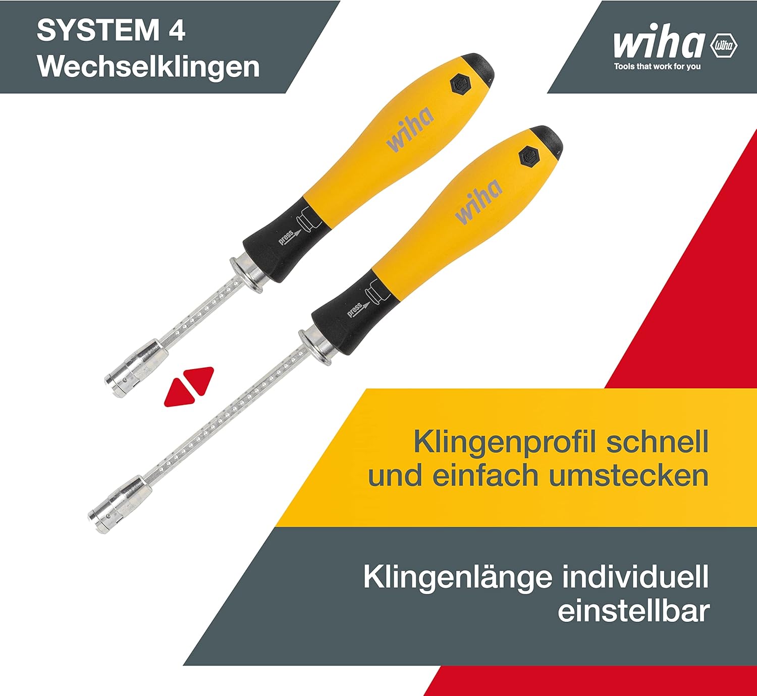 Wiha 7000EB26ESD System 4 ESD Bit Set, 26 Pieces