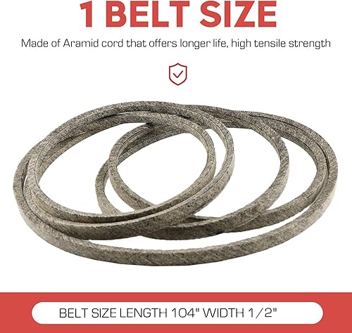 Miniatura 3 de Kit de reconstrucción de husillo de cubierta de cortacésped de 42 pulgadas apto para John Deere L100 L105 L107 L108 L110 L111 L118, 2 conjuntos de