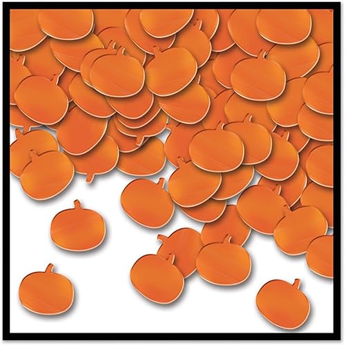 Fanci-Fetti calabazas Naranja accesorio de fiesta 1count 1onzaPkg