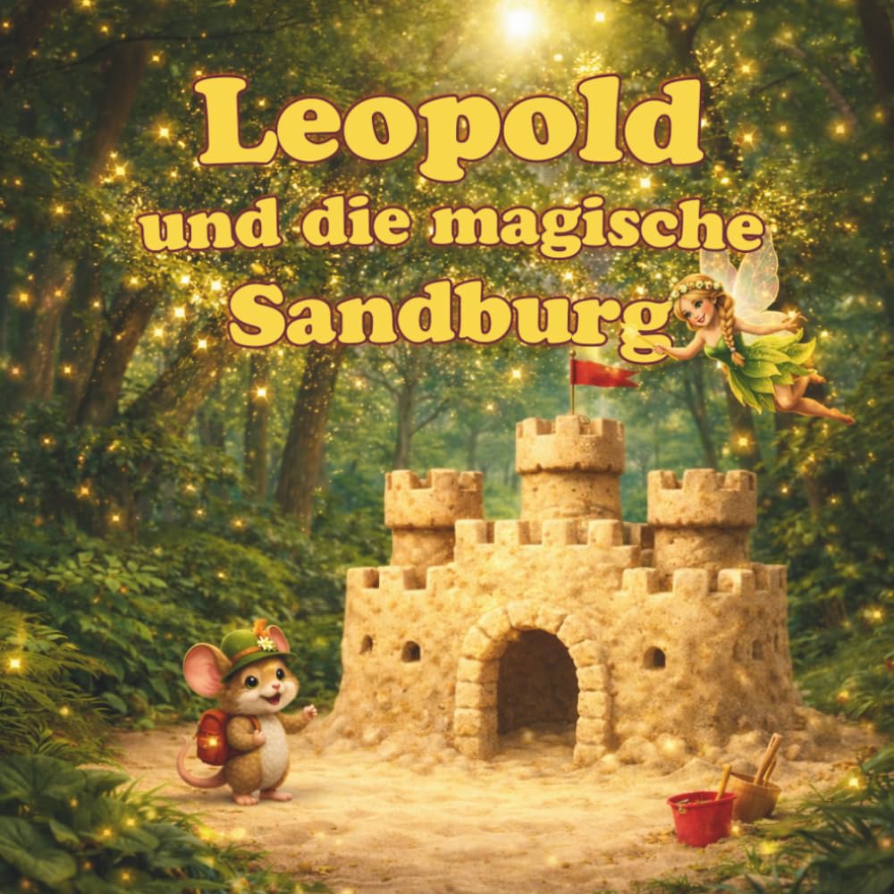 Leopold und die magische Sandburg: Ein illustriertes Vorleseabenteuer über Mut, Liebe und Vertrauen