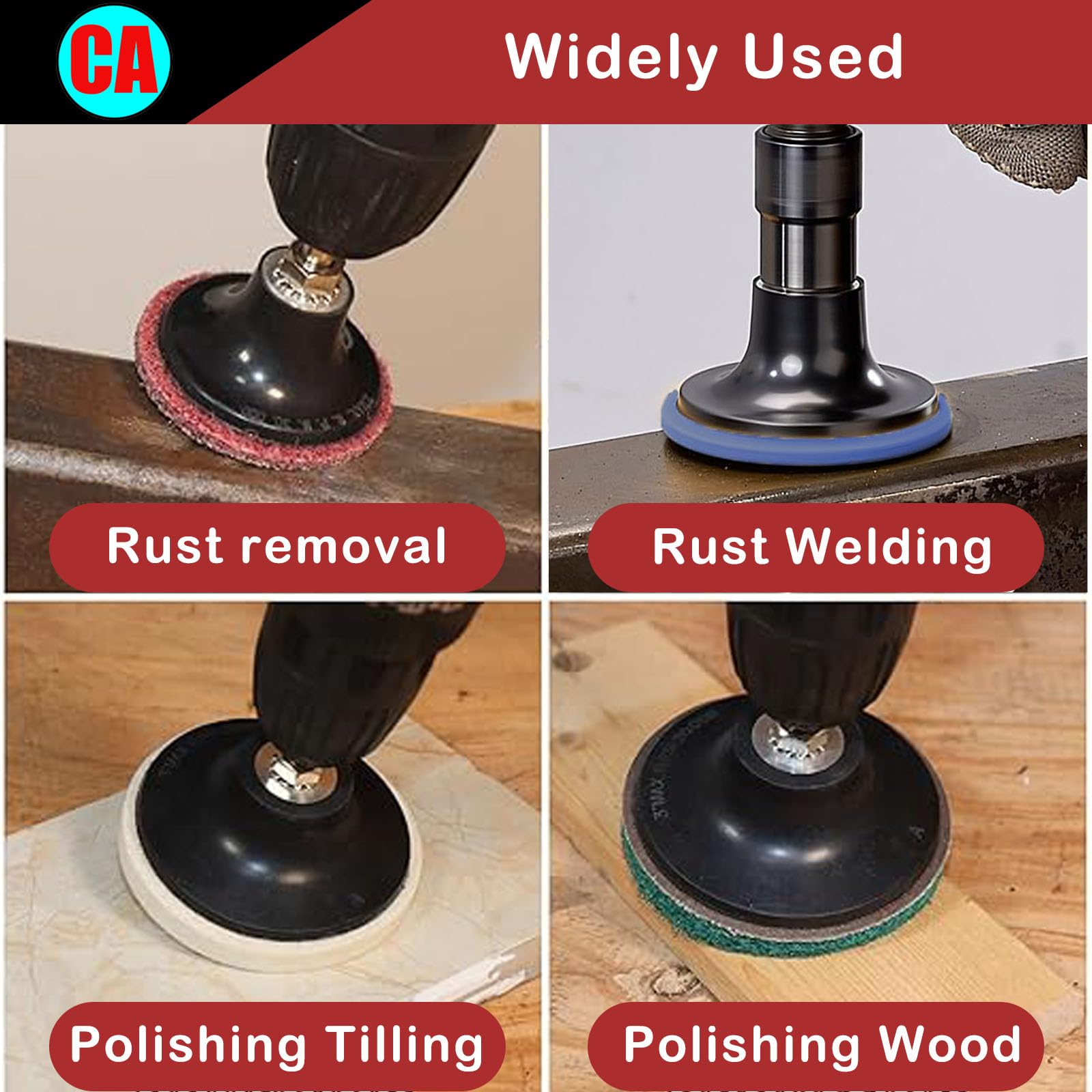 3" Sanding Discs - Prep, Grind & Polish -7