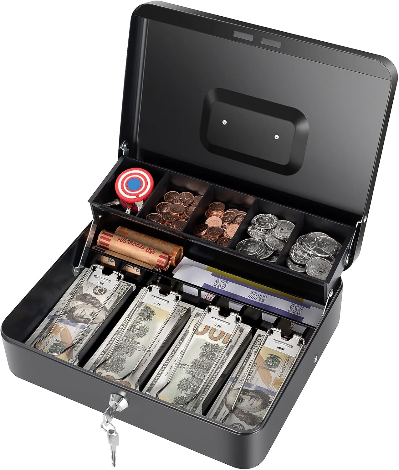 Cash Box with Money Tray