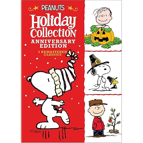 Peanuts Holiday Anniversary Collection (DVD): Relive Classic Holiday Moments