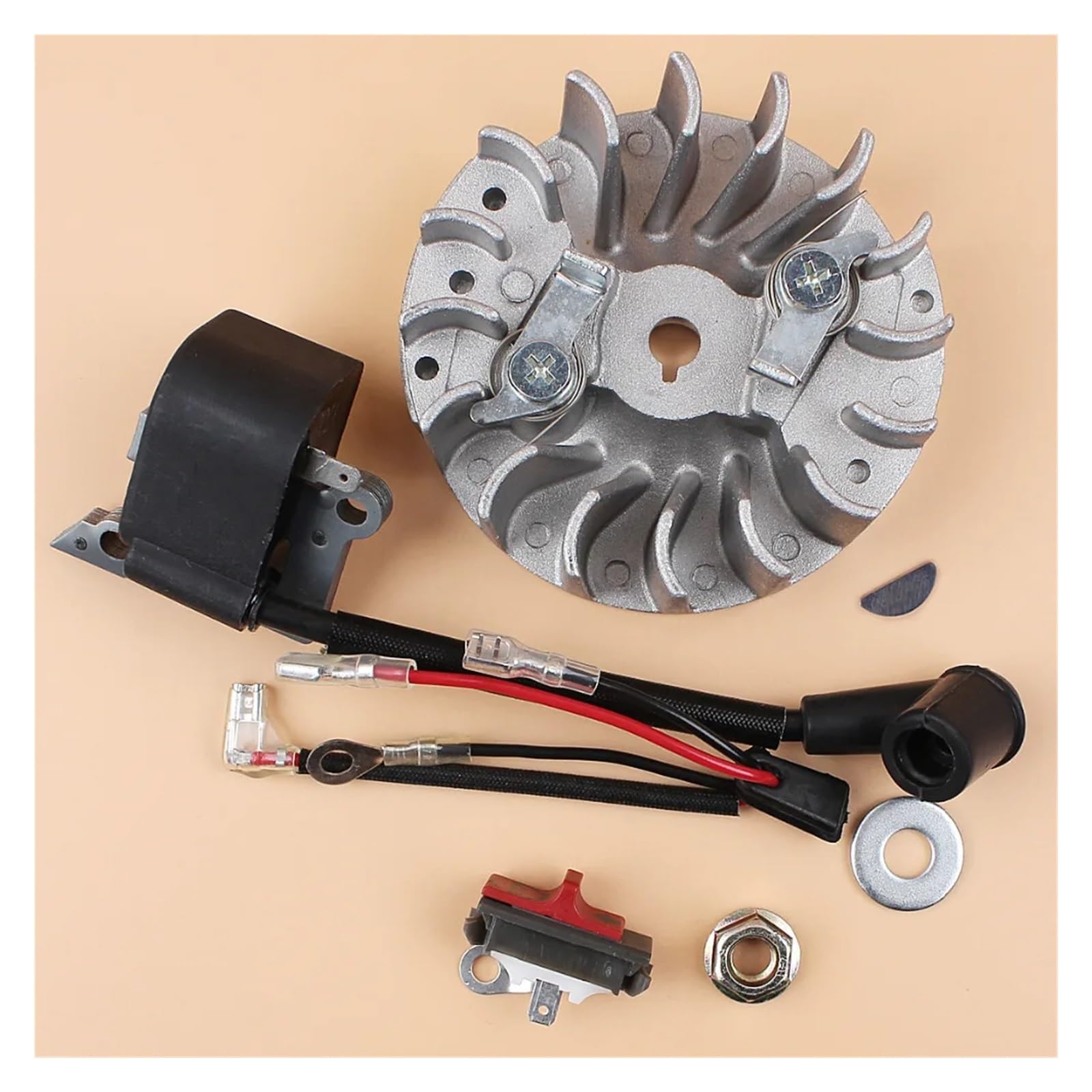 Kit bobine d'allumage pour réparer votre tronçonneuse avant la coupe de bois