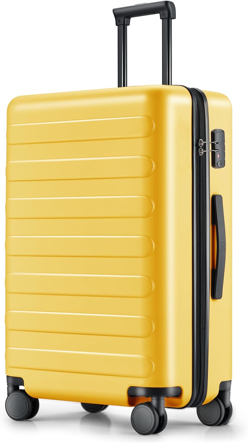 24 Inch Luggage with Spinner Wheels, Checked