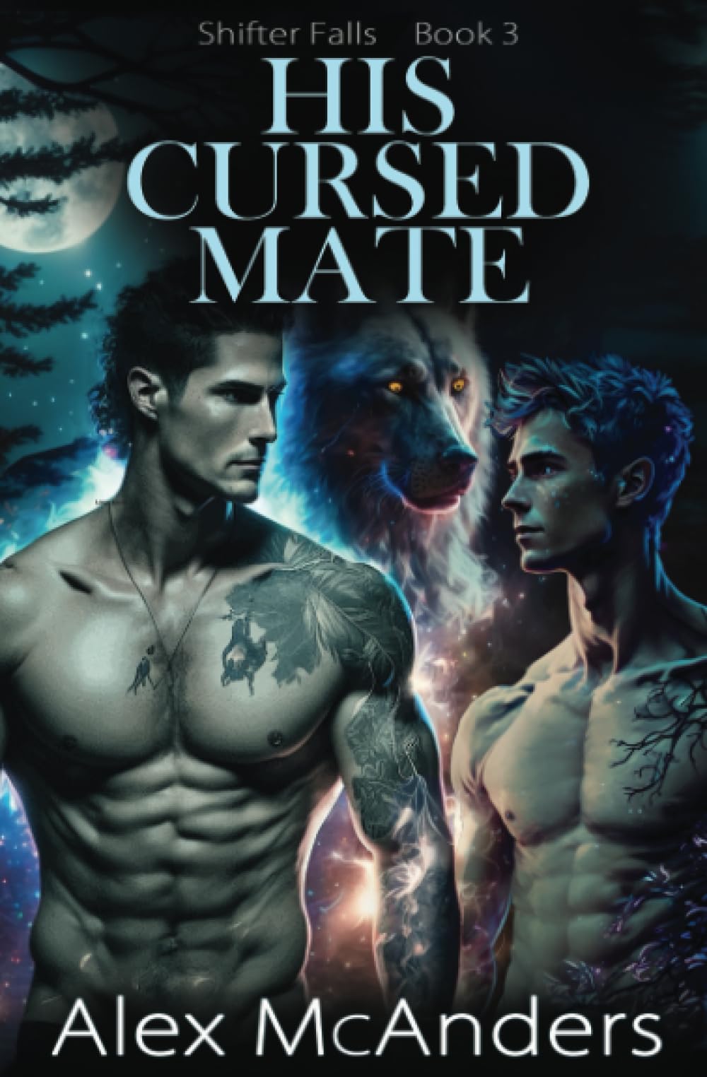 His Cursed Mate: MM Wolf Shifter Romance (Shifter Falls)
