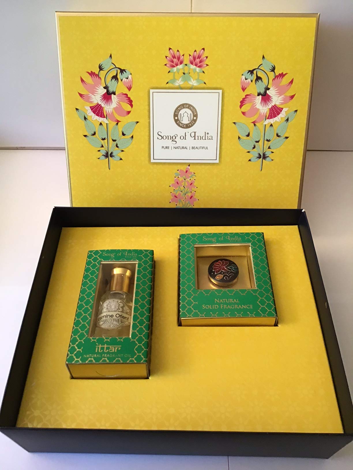 "Song of India" Parfumöl 10ml & Parfumcreme 4g "JASMINE ORIENT" in Geschenksbox