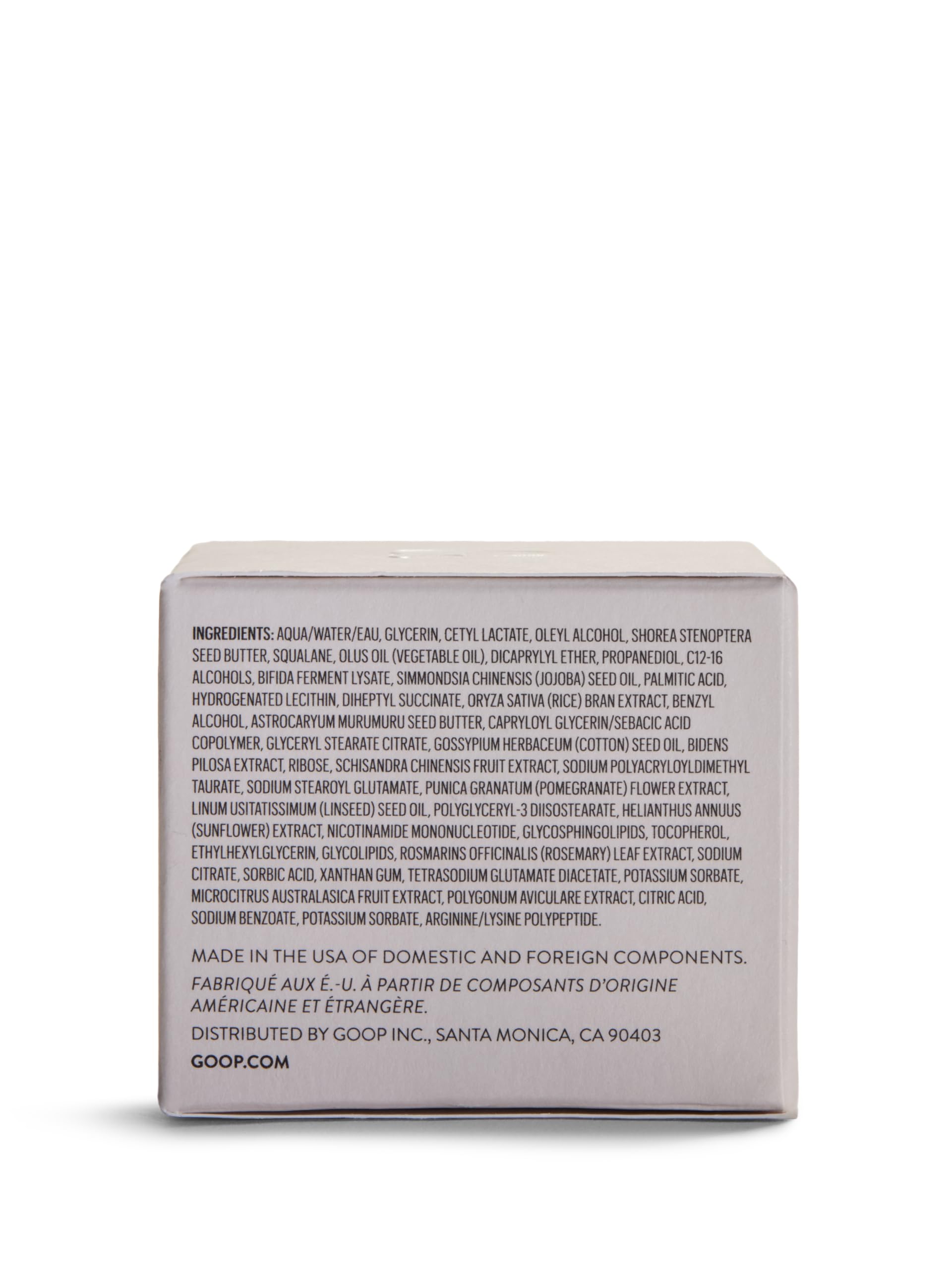 goop Beauty Youth-Boost NAD+ Peptide Rich Cream | Face Moisturizer for Aging Skin | Peptides, Ceramides, & NMN | Fine Lines & Wrinkles Treatment | 1.7 fl oz
